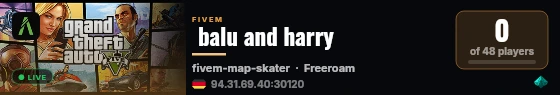  balu and harry live status badge