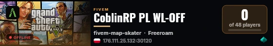 CoblinRP PL WL-OFF live status badge