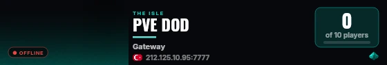PVE DOD live status badge