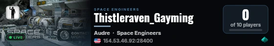 Thistleraven_Gayming live status badge