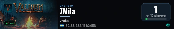 7Mila live status badge