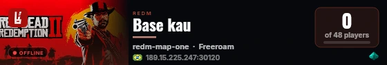 Base kau live status badge