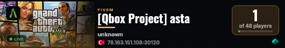 [Qbox Project] asta live status badge