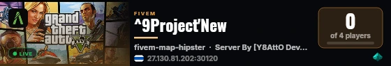 ^9Project'New live status badge