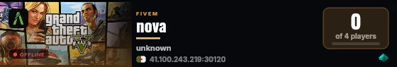 nova live status badge