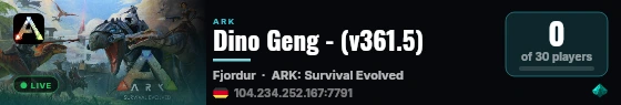 Dino Geng - (v361.5) live status badge
