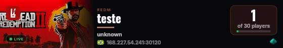 teste live status badge