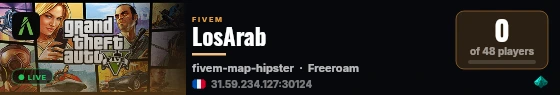 LosArab live status badge