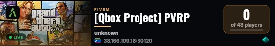 [Qbox Project] PVRP live status badge