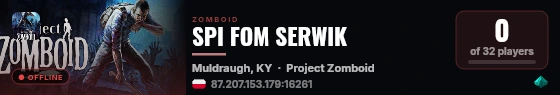 SPI FOM SERWIK live status badge