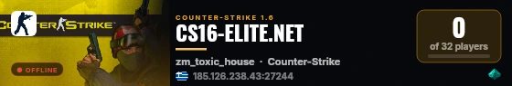 CS16-ELITE.NET live status badge