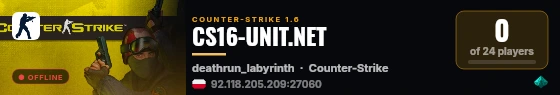 CS16-UNIT.NET live status badge