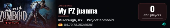 My PZ juanma live status badge