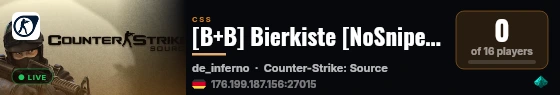 [B+B] Bierkiste [NoSnipe|16000$] live status badge