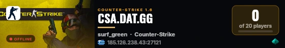 CSA.DAT.GG live status badge