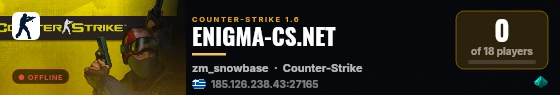 ENIGMA-CS.NET live status badge