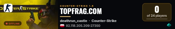 TOPFRAG.COM live status badge