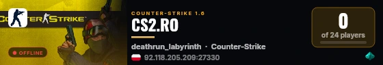 CS2.RO live status badge