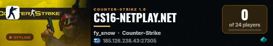 CS16-NETPLAY.NET live status badge