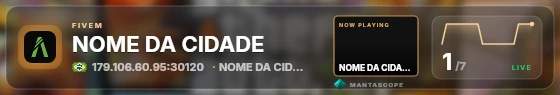 Glass badge preview