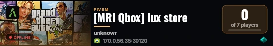 [MRI Qbox] lux store live status badge