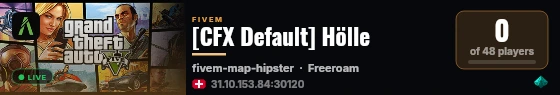 [CFX Default] Hölle live status badge