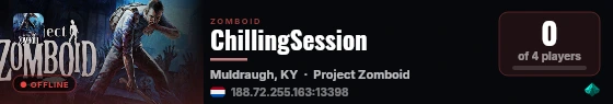 ChillingSession live status badge