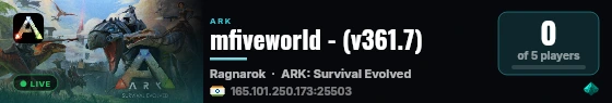 mfiveworld - (v361.7) live status badge