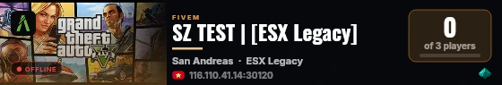 SZ TEST | [ESX Legacy] live status badge