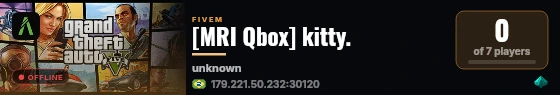 [MRI Qbox] kitty. live status badge