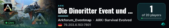 Die Dinoritter Event und Trading Map - (v361.7) live status badge