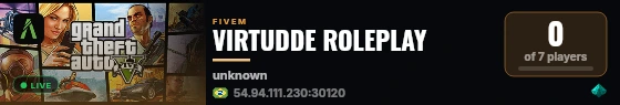 VIRTUDDE ROLEPLAY live status badge