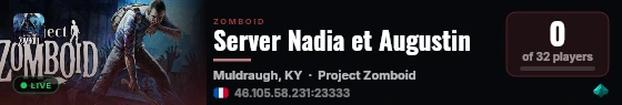 Server Nadia et Augustin live status badge