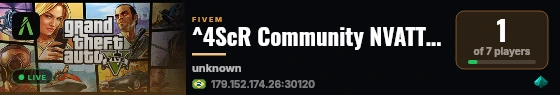 ^4ScR Community NVATT | 🧡^1HOSPITAL | 🔧^1MECÂNICA | 💰^2ECONOMIA BALANCEADA |  live status badge