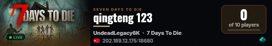 qingteng 123 live status badge
