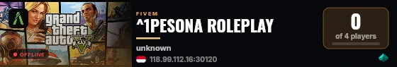 ^1PESONA ROLEPLAY live status badge
