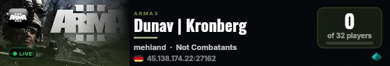 Dunav | Kronberg live status badge
