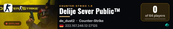 Delije Sever Public™ live status badge