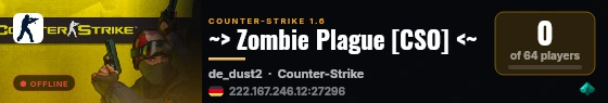 ~> Zombie Plague [CSO] <~ live status badge