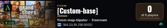[Custom-base] live status badge