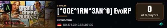 [^0GE^1RM^3AN^0] EvoRP live status badge