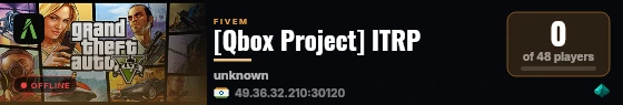 [Qbox Project] ITRP live status badge