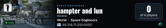 hampter and lun live status badge