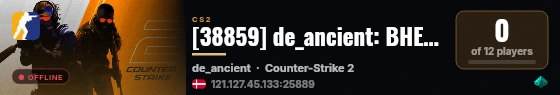 [38859] de_ancient: BHE_1 vs DIScipline live status badge
