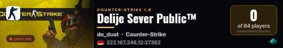 Delije Sever Public™ live status badge