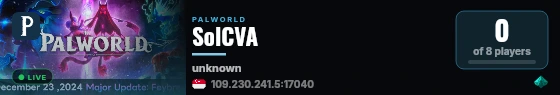 SolCVA live status badge