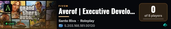 Averof | Executive Development live status badge