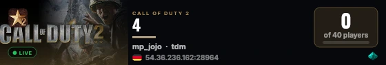4 live status badge
