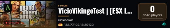 VicioVikingoTest | [ESX Legacy] live status badge