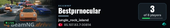 Bestpırnocular live status badge